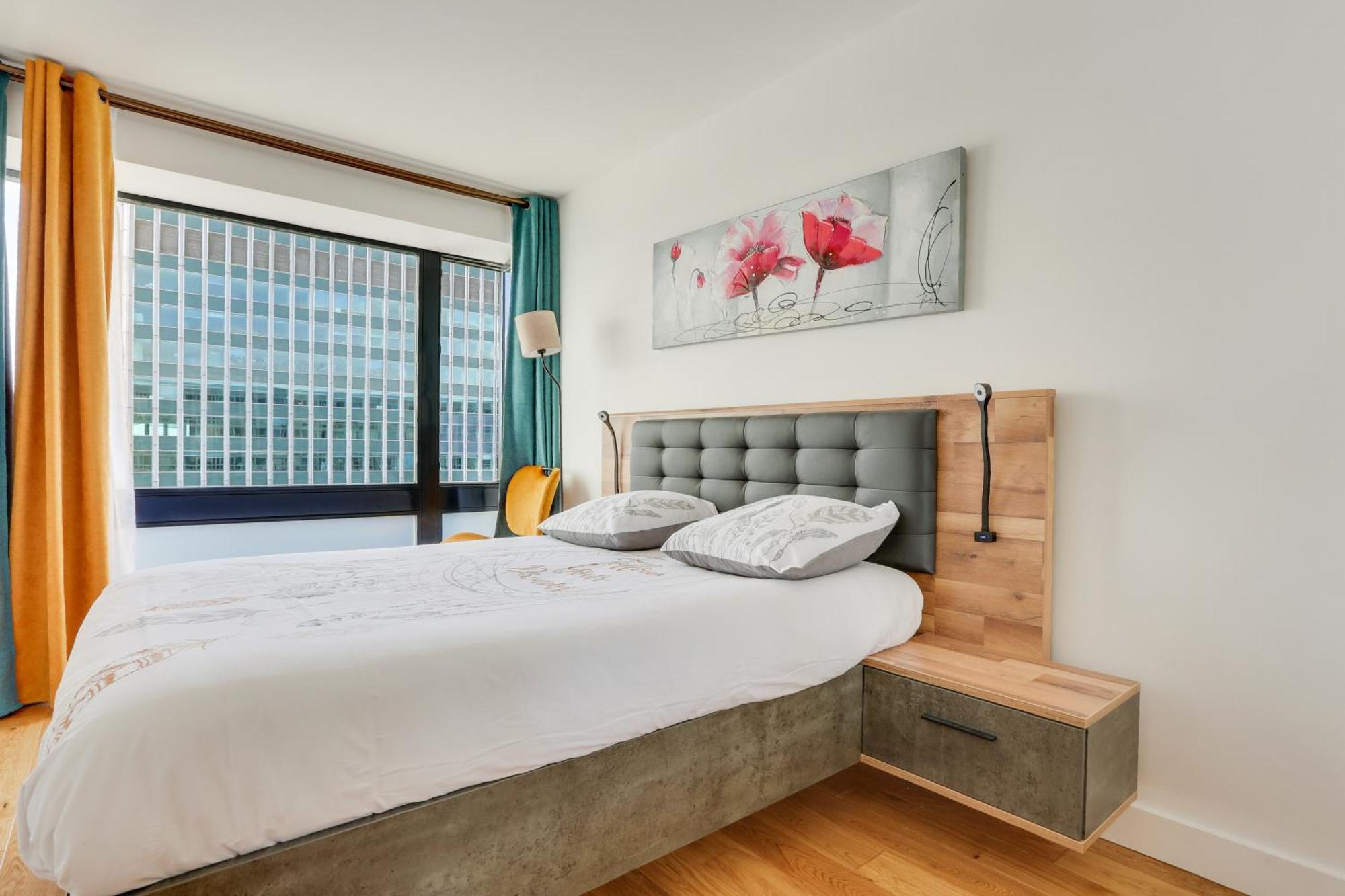 Paris Luxury Apartment 75M2 With Eiffel Tower View, 1 Min Metro, Parking Экстерьер фото